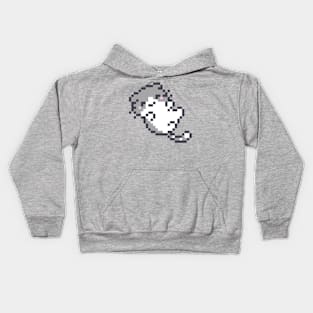 Kawaii pixel cat 01 Kids Hoodie